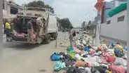 Chiclayo: falta de maquinaria y obreros impiden recoger basura