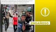 Posteo que compara al “soldado palestino" con el "soldado israelí” utiliza fotos antiguas