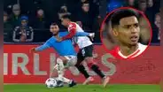 Marcos López debutó en la Champions League y cometió un insólito penal al empujar a su rival