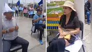 Huelga docente: catedráticos de Universidad Nacional de Trujillo se encadenan en plaza de Armas