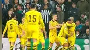 Borussia Dortmund dio el golpe y venció 1-0 a Newcastle por la Champions League