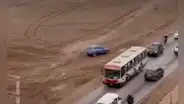Vehículos invaden zona arqueológica de Pachacamac para utilizarla como pista