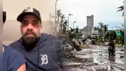 Esposo de Laura Spoya narra el terrible momento que vivió por el huracán Otis: "Pensé que iba a morir"