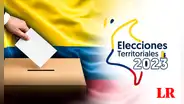 Elecciones Territoriales 2023 EN VIVO: capturan a alcalde de Yondó con 4 fusiles y millones de pesos
