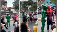 Hombre disfrazado de Spiderman salva a niño de ser atropellado: ¿usó su poder arácnido?
