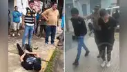 Vecinos frustran asalto a mano armada y detienen a delincuente en San Martín
