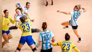 ¡Medalla de plata! Argentina cae por 30-18 ante Brasil por la final del handball de los Juegos Panamericanos 2023