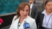 Dina Boluarte: "Cada vez que uno sale afuera no se va de paseo, vamos a trabajar"