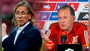 La respuesta de Reynoso al ser consultado sobre la defensa de Gareca a los jugadores de la Liga 1