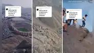 Hinchas no entraron al Monumental y celebraron goles de la 'U' desde el cerro: “Palco premium”