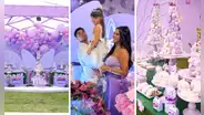 Melissa Paredes y Rodrigo Cuba: así fue la lujosa fiesta de su hija con juegos inflables y más