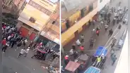 La Victoria: ciudadanos se enfrentan a presuntos extorsionadores por cobro de cupos