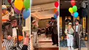 Hombre de 90 años y su esposa conmueven las redes al vestirse como personajes de ‘Up’ por Halloween