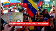 Sistema Patria: estos son los bonos que llegan con aumento para noviembre 2023
