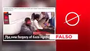 Video no evidencia a Hamás poniendo “sangre falsa” a gazatíes en la actual guerra