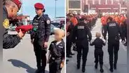 PNP cumplió sueño de niño cusqueño con cáncer al ser policía por un día: “¡Eres un guerrero!”