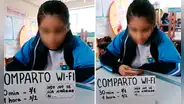Escolar alquila WI-FI a compañeros de colegio en PERÚ y usuarios afirman: "Mente de tiburón"