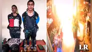 Piura: cámaras captan a extorsionadores extranjeros incendiando restaurante en Sullana