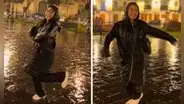 Joven sorprende con pasos de huaylas pese a intensa lluvia en Cusco: “Hermoso zapateo”