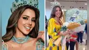 Luciana Fuster impactada al recibir un ramo con dinero tras llegar a Tailandia: fans la elogiaron