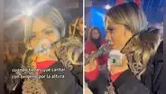 Cantante de Alma Bella sorprende al cantar con oxígeno por la altura en Arequipa: "Me falta el aire"