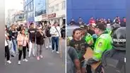Comerciantes informales se enfrentan a serenos en intento de reubicación en Independencia