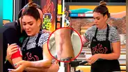 Tilsa Lozano sufrió fuerte quemadura de segundo grado en 'El gran chef: famosos'