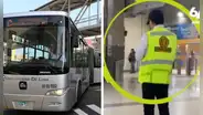 ATU: captan a personal de seguridad del Metropolitano realizando otras labores ajenas a sus funciones
