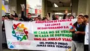 ¡Más de 10.000 personas serían afectadas! Vecinos de SJL protestan contra proyecto de anillo vial