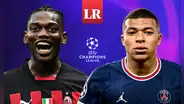 VER AQUÍ AC Milan vs. PSG EN VIVO: ¿a qué hora ver el partido por la UEFA Champions League?