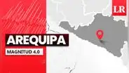 Temblor de magnitud 4.0 se registró hoy en Arequipa, según IGP