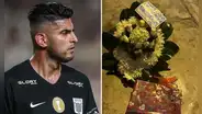 Presuntos hinchas de la 'U' envían arreglo fúnebre a casa de Carlos Zambrano