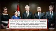 Sala Constitucional otorga medida cautelar y ordena suspender proceso contra la JNJ