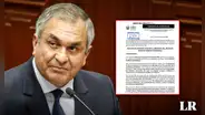 Congreso: presentan moción de censura contra Vicente Romero por "incapacidad" en su gestión