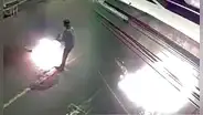 Chorrillos: detonan bomba molotov contra taller de empresario por no pagar cupo