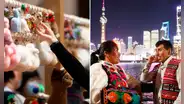 Pareja de artesanos arequipeños triunfa en China con peluches de alpaca