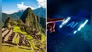 ¿Un estadio en la cima de Machu Picchu? Inteligencia artificial lo hizo posible y resultado es viral
