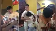 Piero Quispe fue recibido como ídolo en su barrio y protagoniza conmovedor momento con sus padres