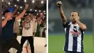 Jugadores de la 'U' imitan a Hernán Barcos en celebración y el 'Pirata' les responde