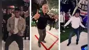 Fossati sorprende al bailar mejor que Piero Quispe y el 'Puma' Carranza en fiesta de la 'U'
