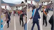 Alcaldes de Cusco son furor tras batirse en duelo de baile: “Identificados con su tierra”