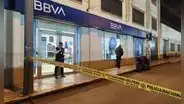 Breña: delincuentes asaltan agencia del BBVA y huyen en medio de balacera