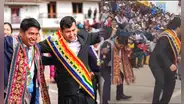 Alcaldes de Urubamba y Calca sorprenden en desfile de Cusco con pasos de baile: "Si así trabajaran"
