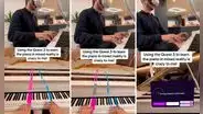 Usa visores de realidad virtual para aprender a tocar un piano real y causa furor con resultado