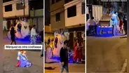 Adolescente llega a su quinceañero en carroza y vestida de princesa: “Como en cuento de hadas”