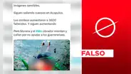 Foto no muestra "nuevos cadáveres" generados por el huracán Otis, en Acapulco