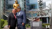 Retiran estatua de César Acuña a poco de su instalación en UCV Trujillo: ¿qué pasó?