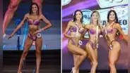 Vivian Baella se lució en campeonato de fisicoculturismo y ganó medalla de plata