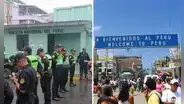 Tumbes: PNP habilita corredor humano para facilitar la salida de ciudadanos extranjeros