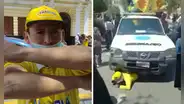 Heladero de Chiclayo se metió debajo de camión municipal para evitar que le decomisen su carrito